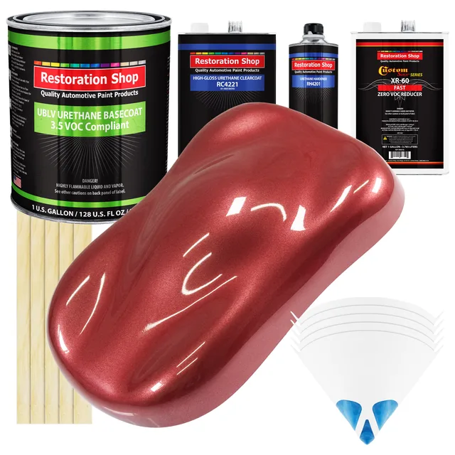 Auto Paint red 1 gallon 2 gallons