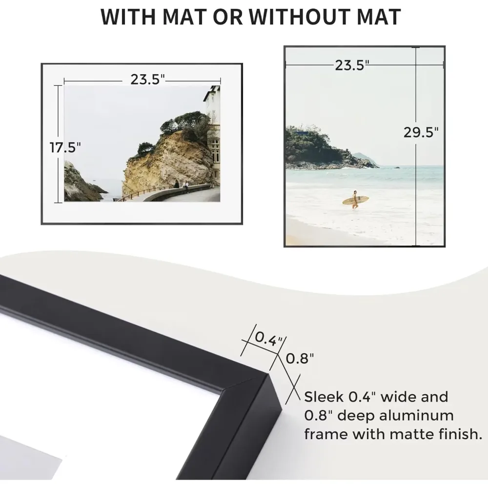 Frame 68 lb white