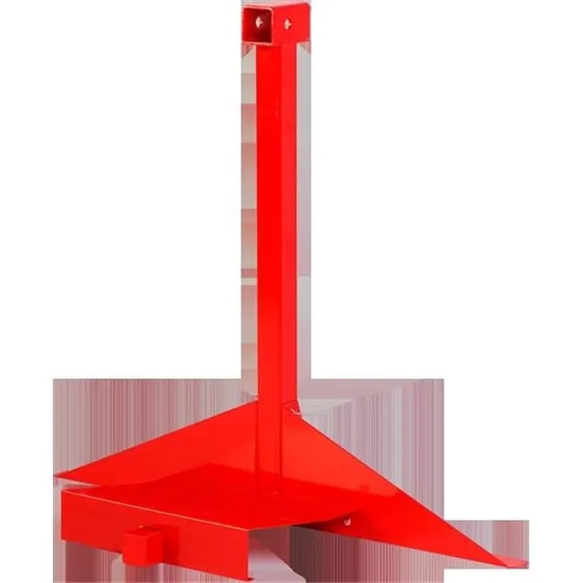 Stand red 2" 38"