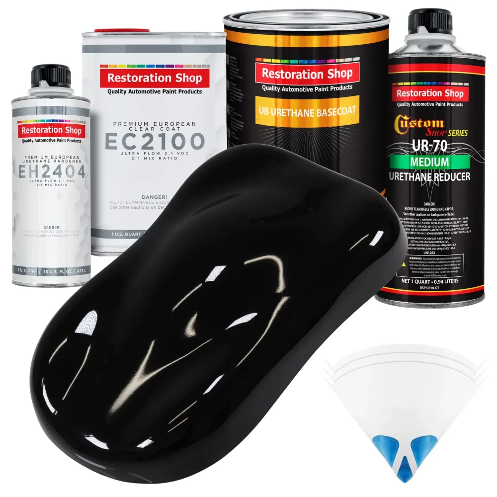 Auto Paint black 1 quart 2 quarts