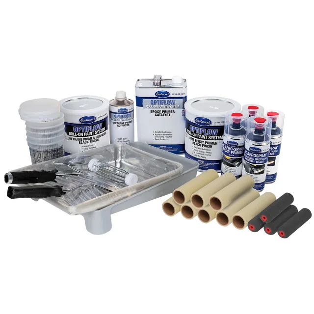 Roll-on Paint black 2 gallons 7"