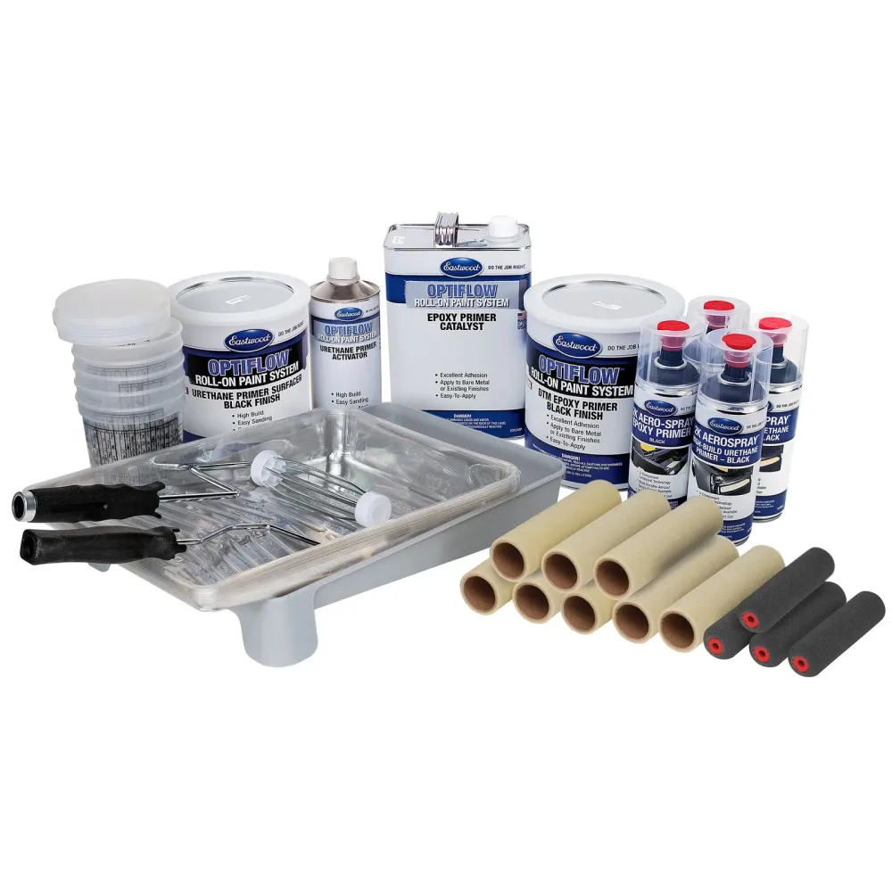 Roll-on Paint black 2 gallons 7"