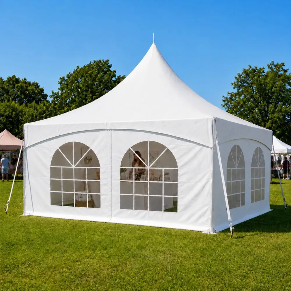 Peak Frame 20 ft white 8"