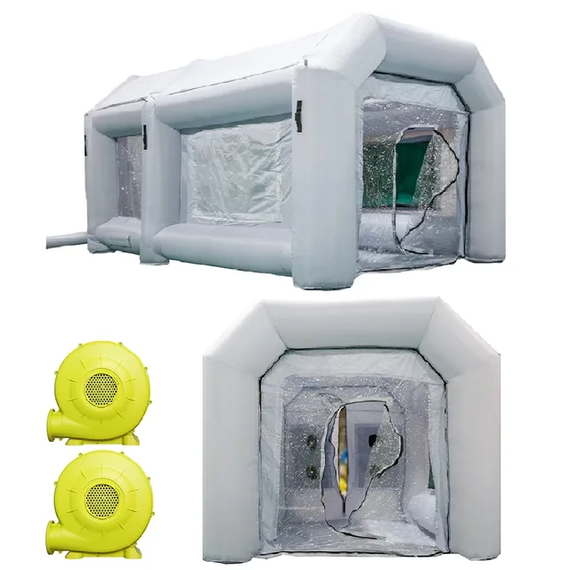 Paint Booth 2ft portable silver