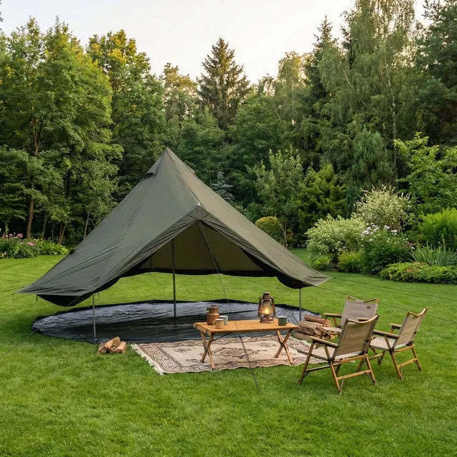 Bell Tent 13.1ft 8 people waterproof