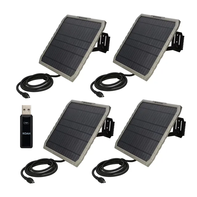 Solar Panel rechargeable insulated weatherproof