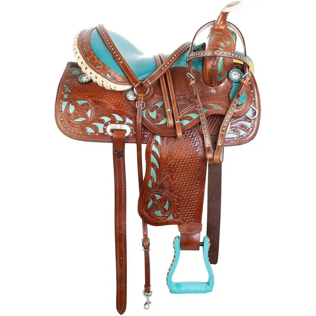 Saddle 14" black 17"