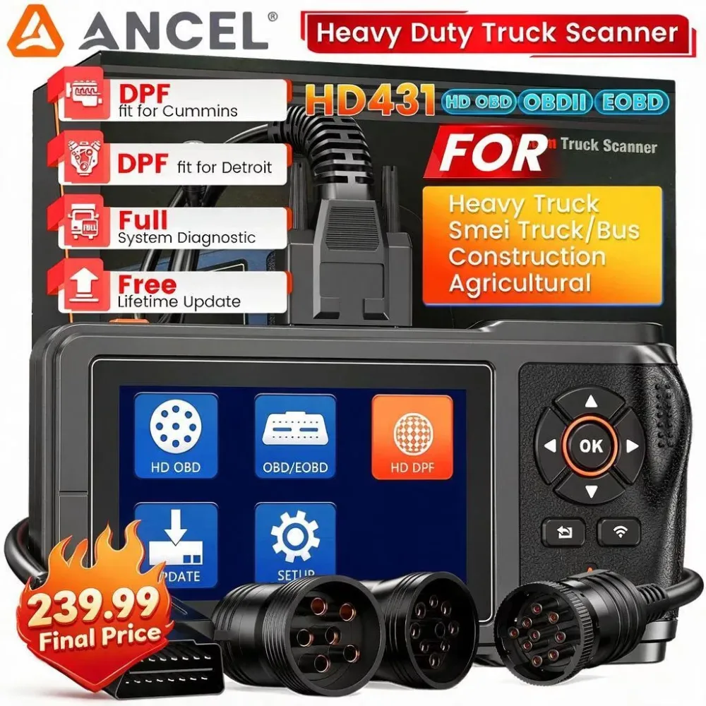 Diagnostic Tool 12v 4.3" 9v