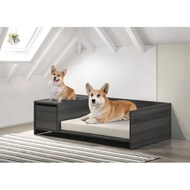Pet Bed 47" gray 33.3"