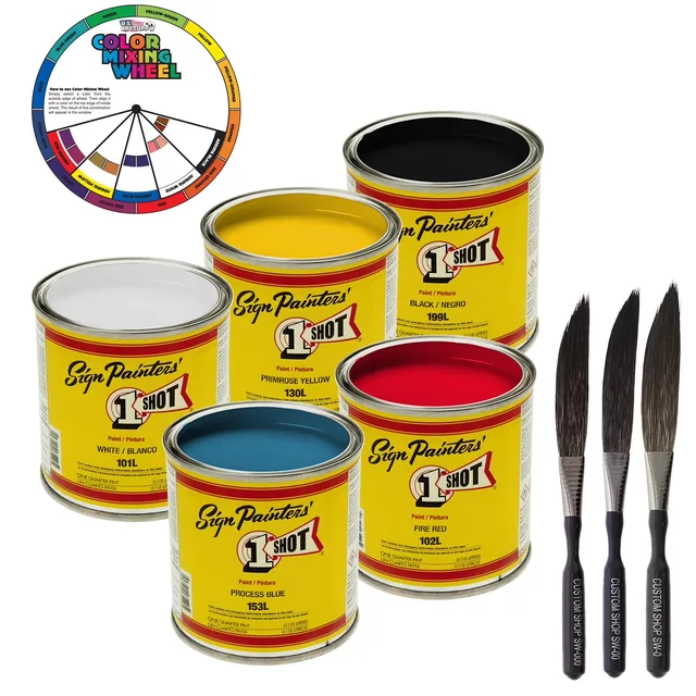 Paint & Coatings 4 oz white red