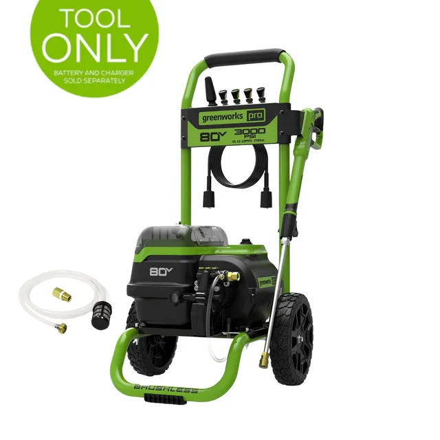 Pressure Washer 80v 20-25 ft 37.83 inches
