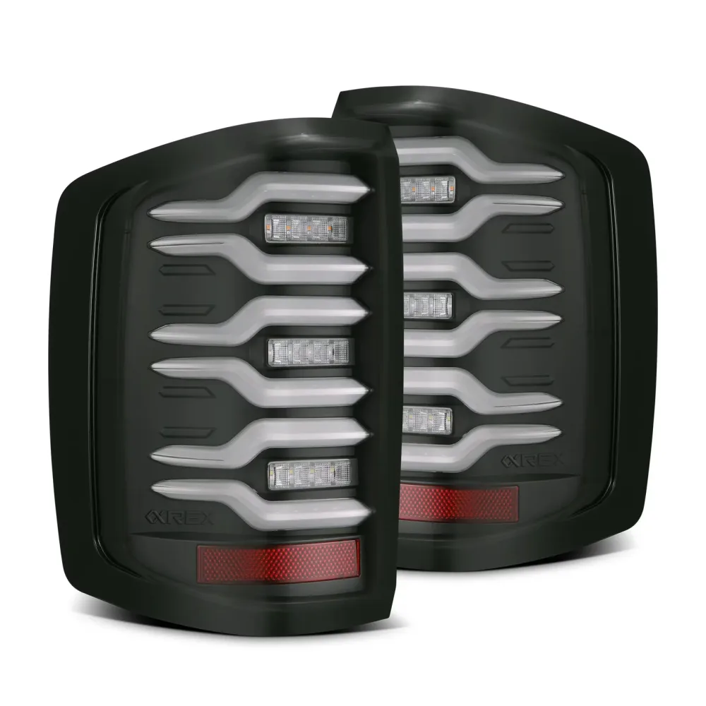 Light led black red