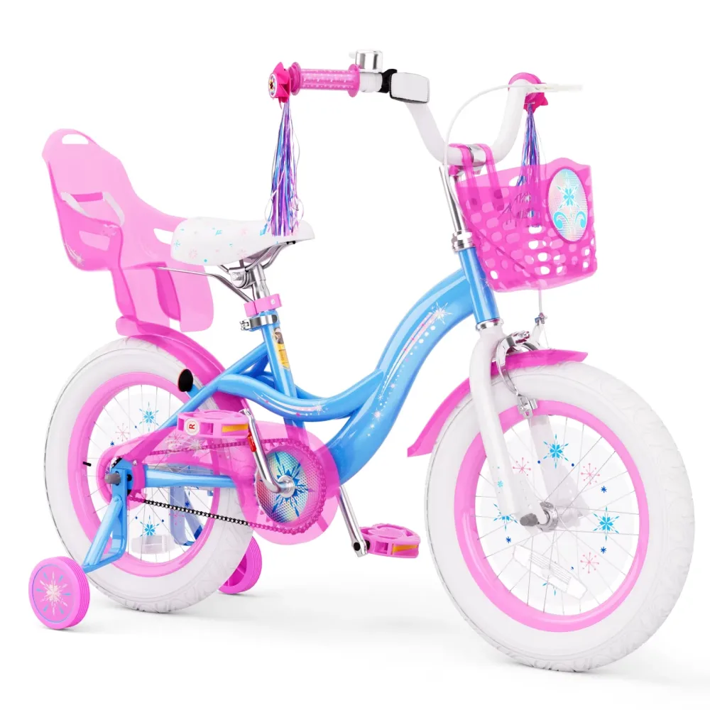 Girls Bike 12 inch 16 inch blue