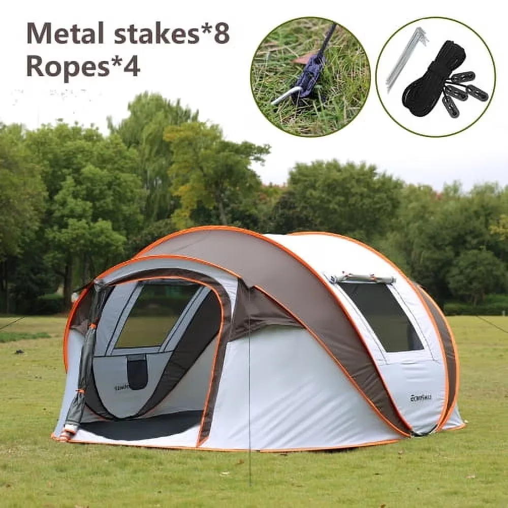 Cabin Tent 6 person portable white