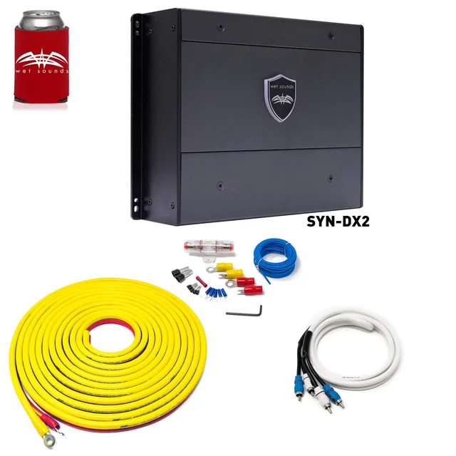 Amplifier 2 channel 20 foot 3 feet