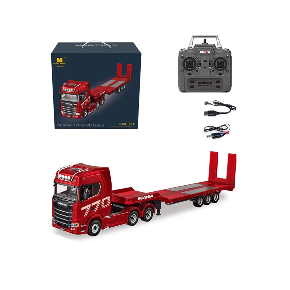 Tractor Truck heavy-duty red 24.4cm