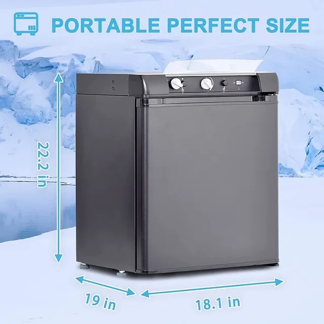 Refrigerator 110v 12v 22.2 inches