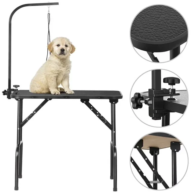 Grooming Table 32" foldable black