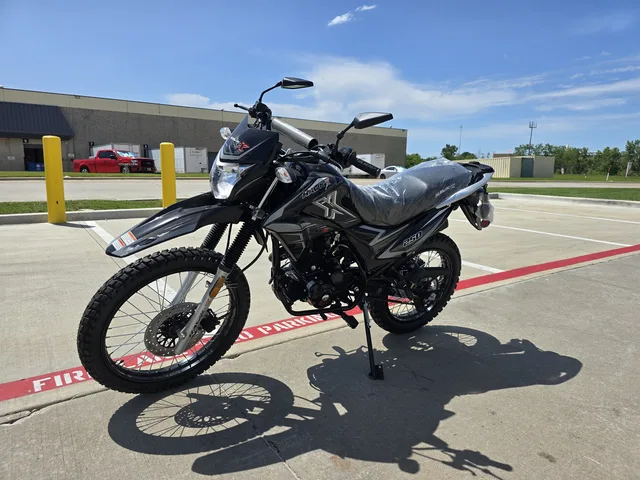 Dirt Bike black heavy-duty