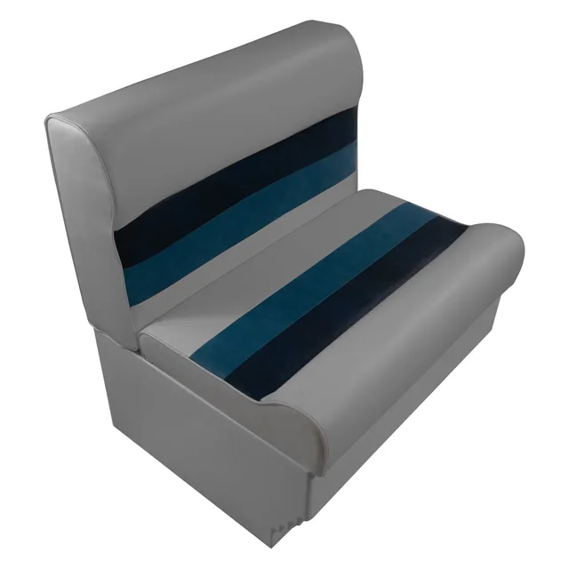 Bench Seat 28" gray blue