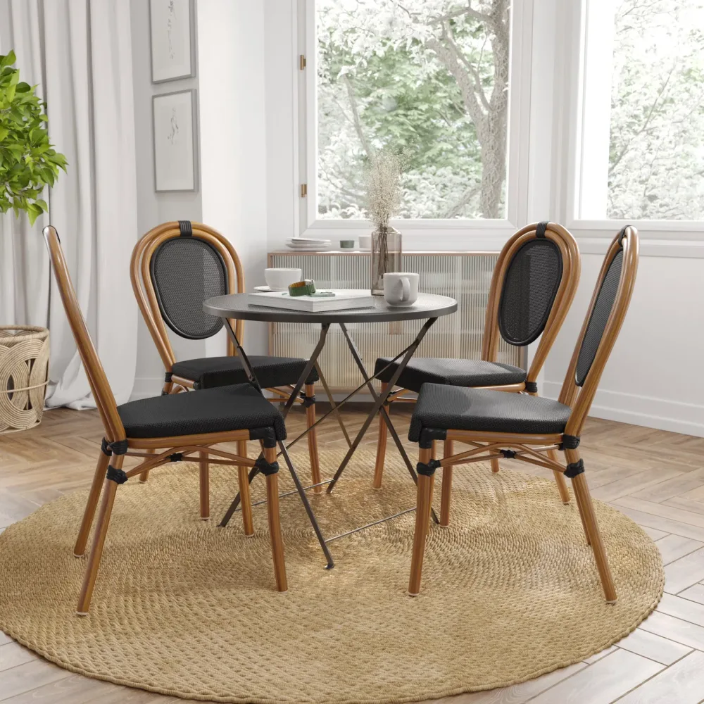 Chair black white 400 lbs