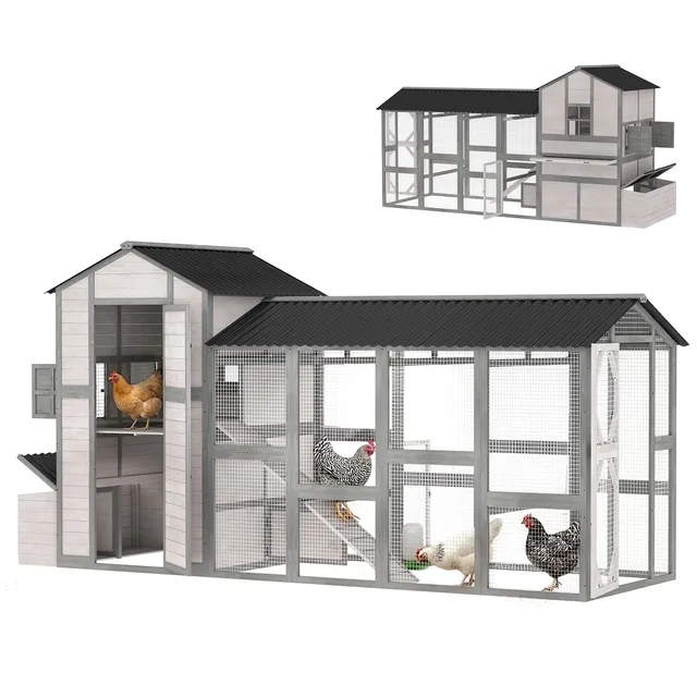Chicken Coop 57.83" 19.92" 28.98"