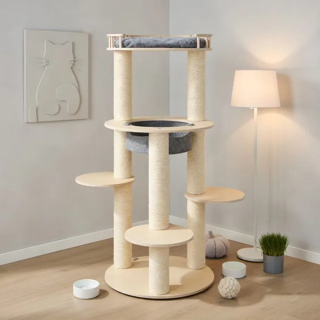 Furniture & Enrichment 59" beige 3"