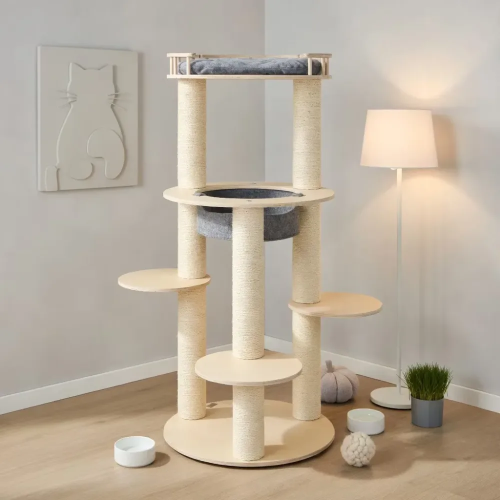 Furniture & Enrichment 59" beige 3"