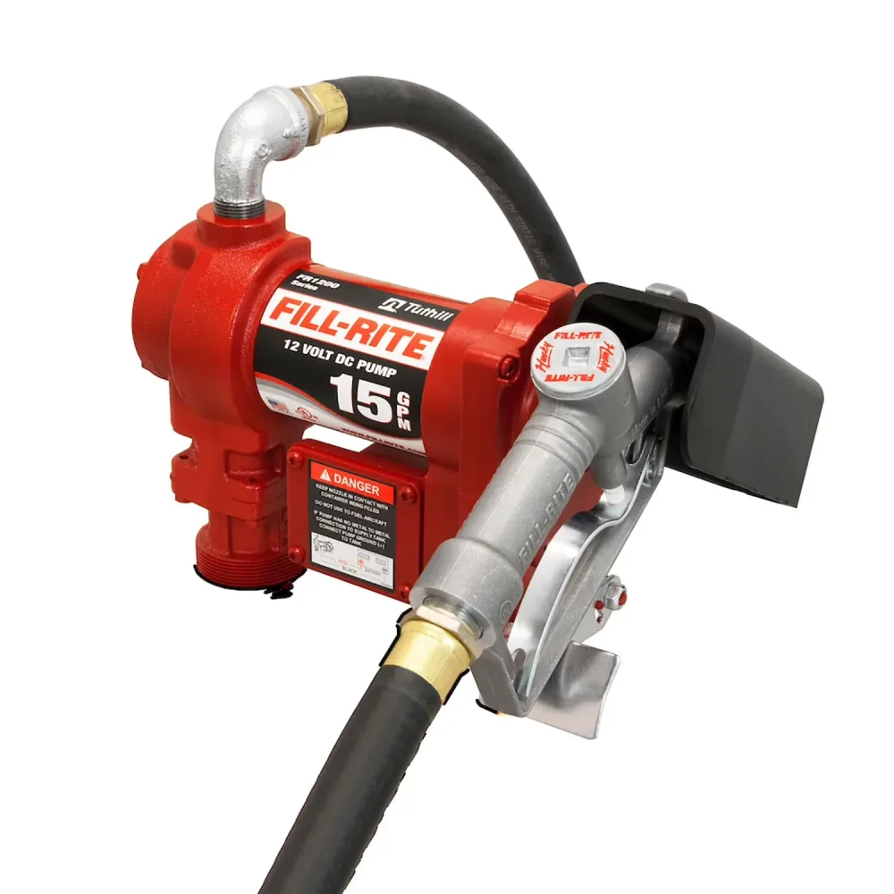Pump 12v 15 gallons 1 inch