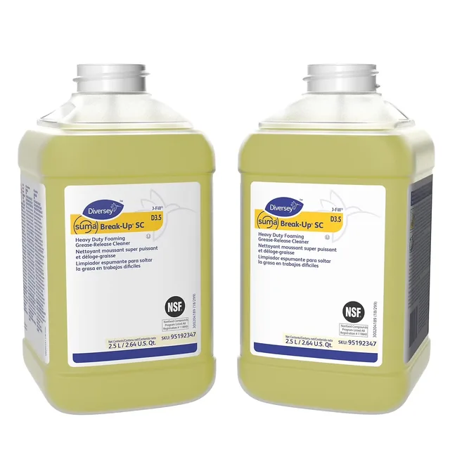 Cleaner Degreaser 2.5 liter 84.5 oz yellow