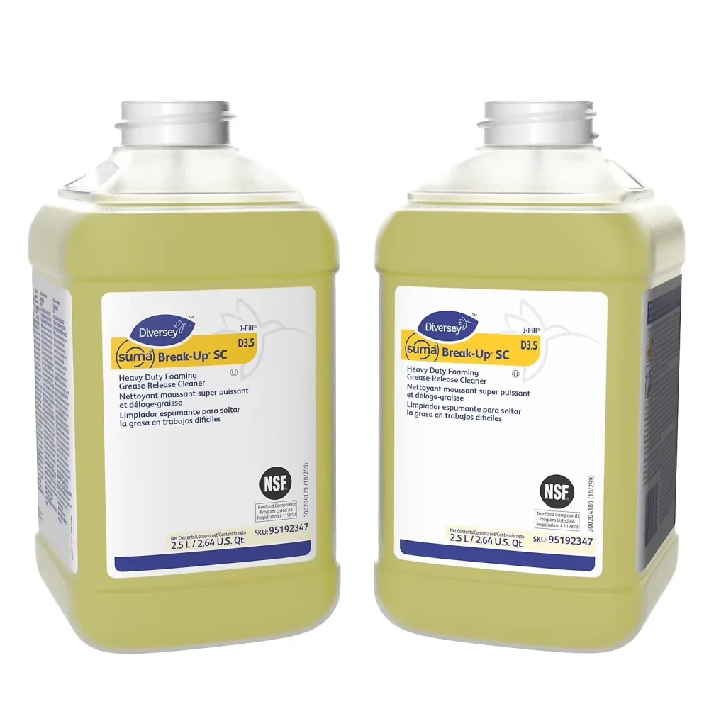 Cleaner Degreaser 2.5 liter 84.5 oz yellow