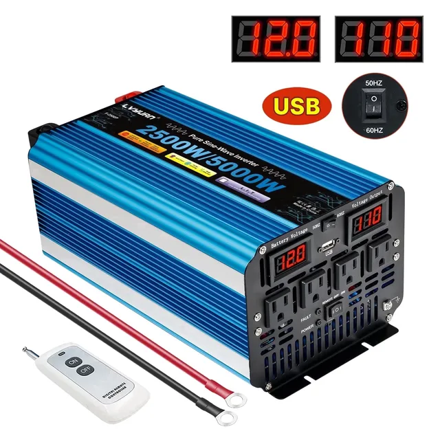 Power Inverter 2500w 5000w 12v