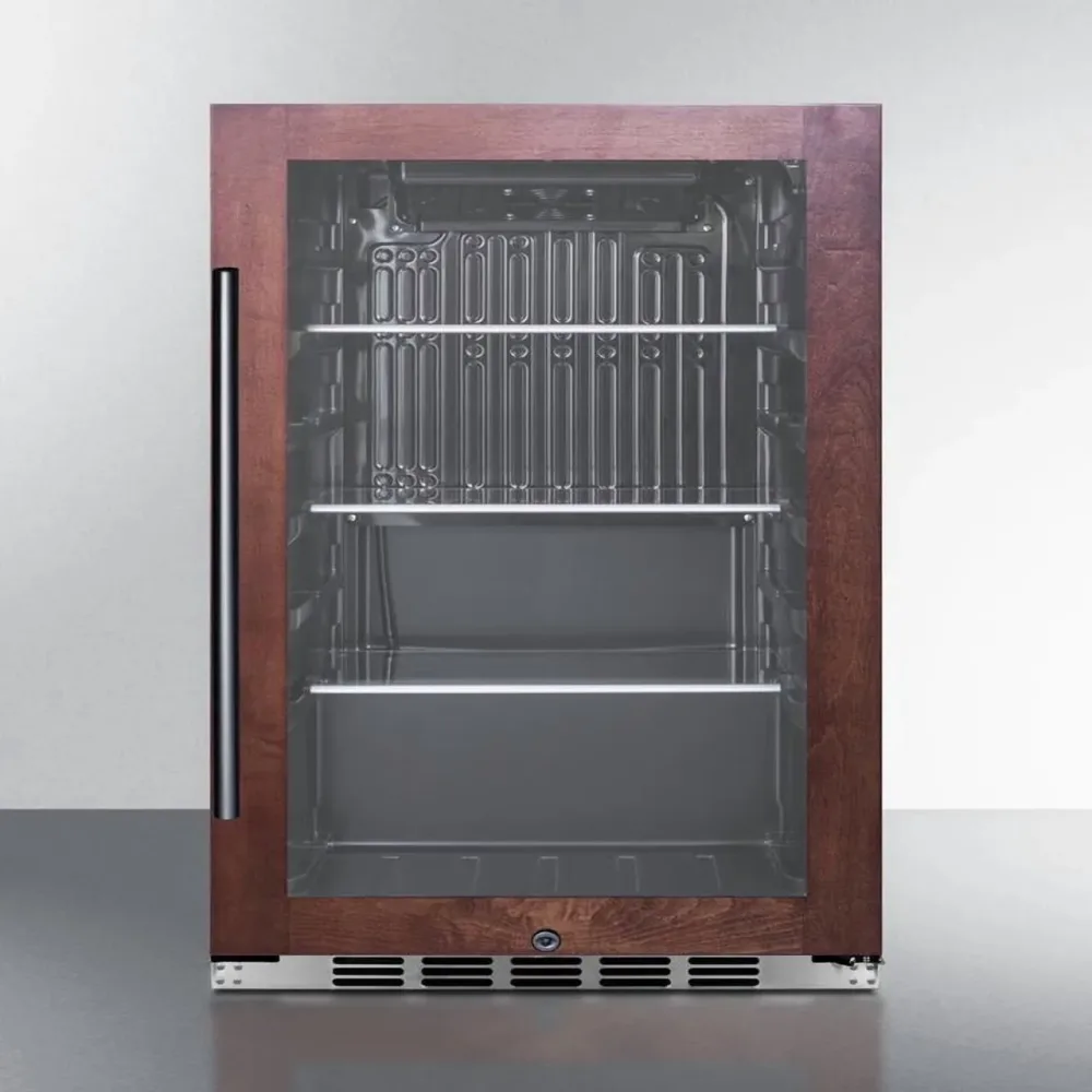 Beverage Cooler black 19 inch 4 inch