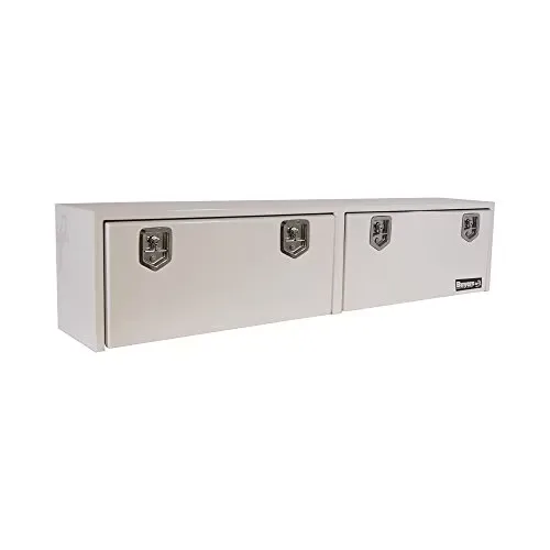Truck Box white locking black