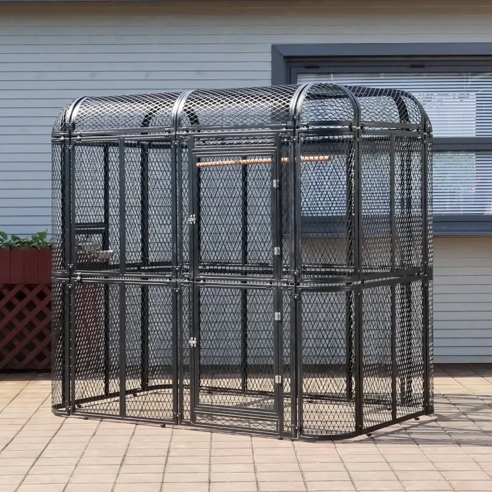 Bird Aviary 77in black 3mm