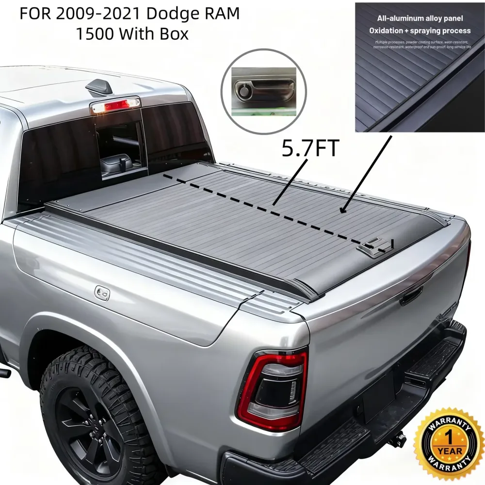 Tonneau Cover 5.7ft black