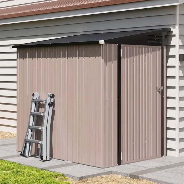 Metal Storage 6 ft brown 84.3"