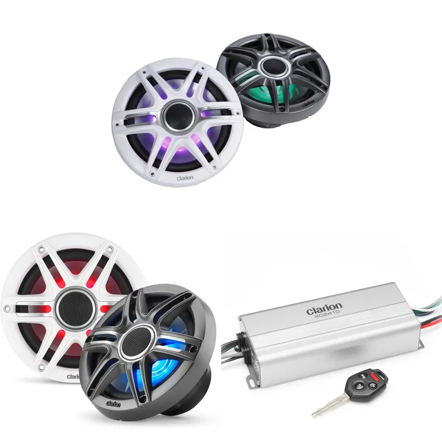 Boat Audio 4 channel 7.7" 6.5"