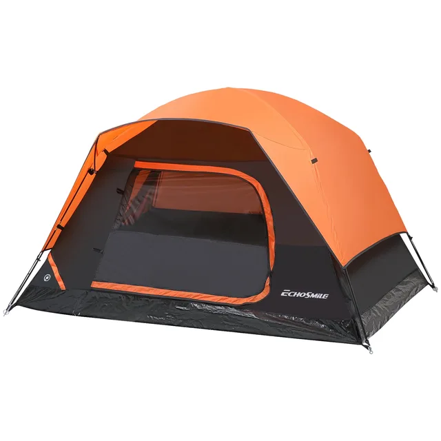 Dome Tent orange 2 people 83.9"