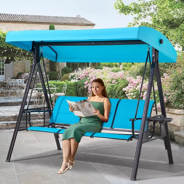 Patio adjustable blue 750lbs