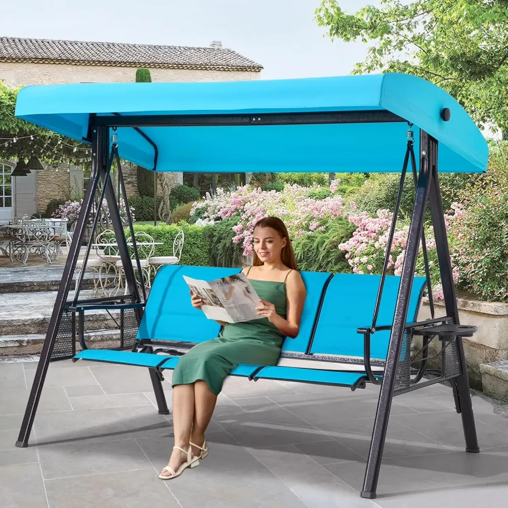 Patio adjustable blue 750lbs