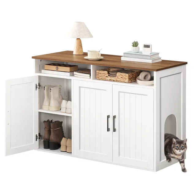 Litter Box white 25.6" 15.7"
