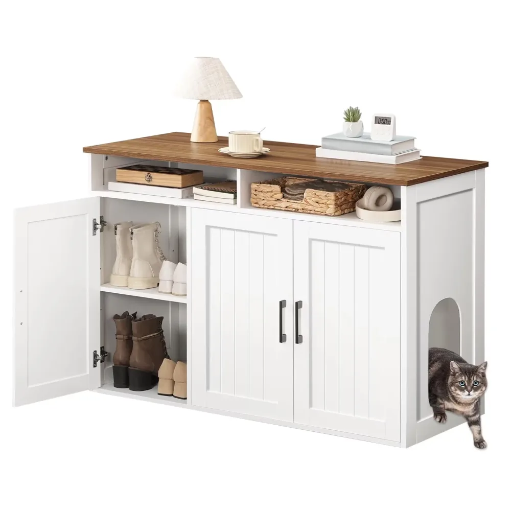 Litter Box white 25.6" 15.7"