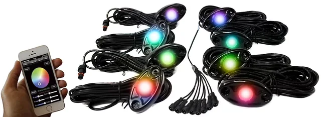 Light led black 12 volts