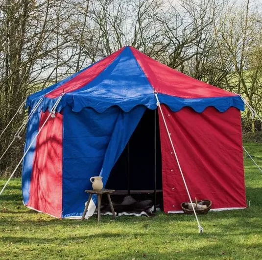 Camping Tent red blue waterproof