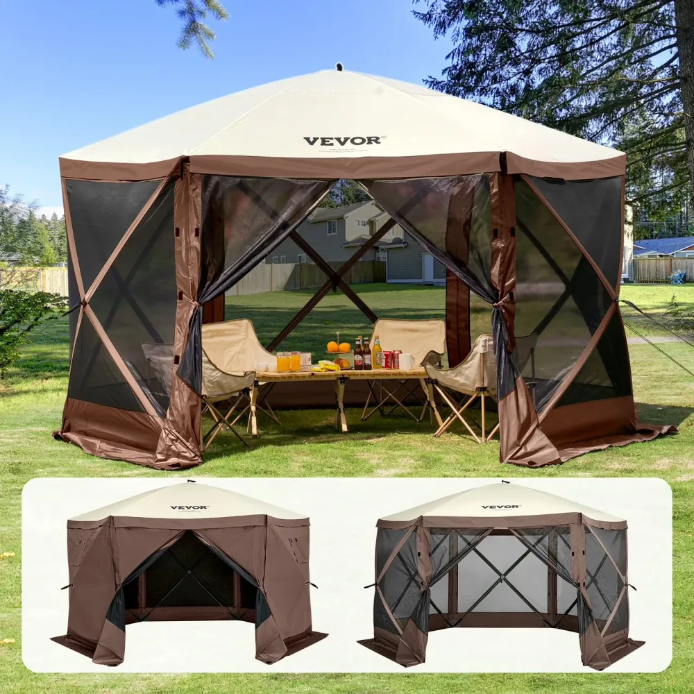 Tent 5ft brown 8 people
