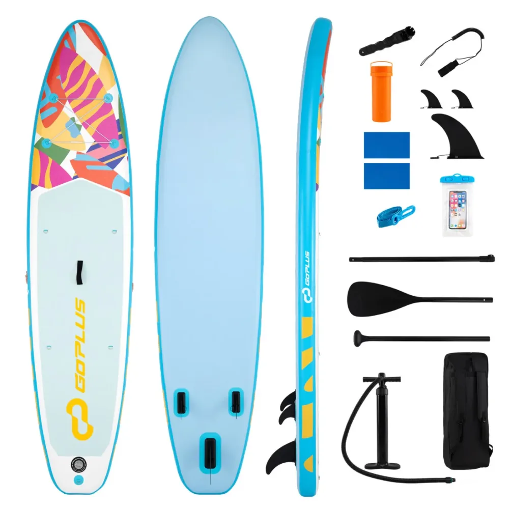 Inflatable Stand 11' blue 350 lbs