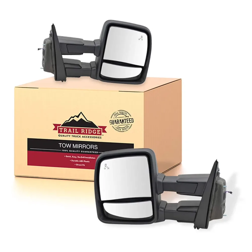 Tow Mirror folding led telescoping