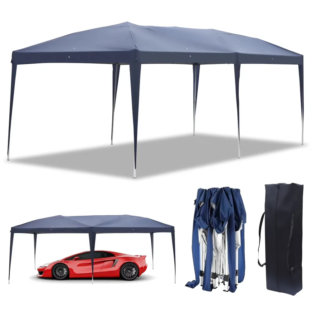 Canopy Party 10" white blue