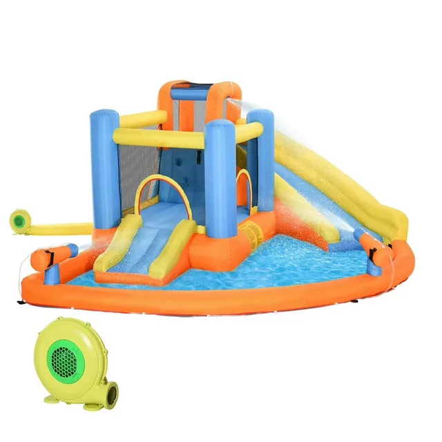 Backyard Play orange heavy-duty weatherproof